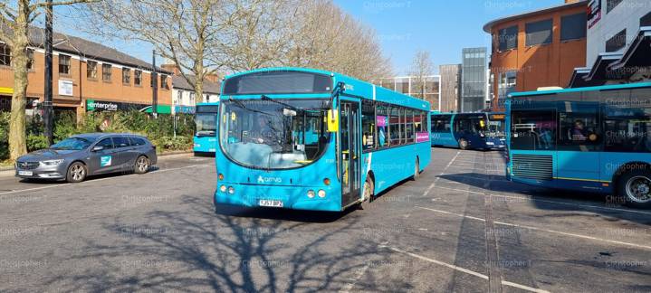 Image of Arriva Beds and Bucks vehicle 3729. Taken by Christopher T at 13.15.50 on 2022.03.08